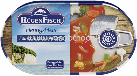 Rügen Fisch Heringsfilets Feinschmeckerplatte, 200g