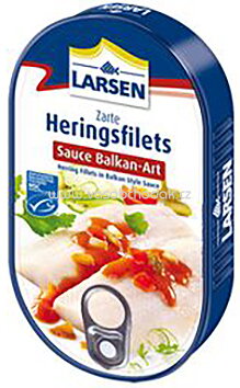 Larsen Heringsfilets Sauce Balkan-Art, 200g