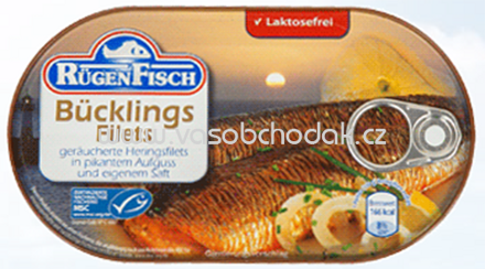 Rügen Fisch Bücklingsfilets, 200g