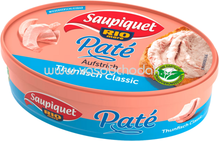 Saupiquet Paté Aufstrich Thunfisch Classic, 115g