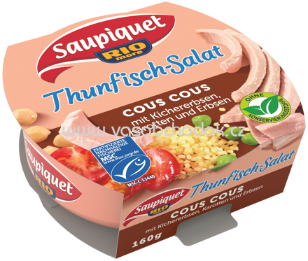 Saupiquet Thunfisch-Salat Cous Cous, 160g