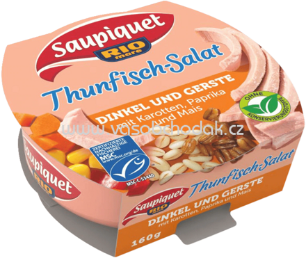 Saupiquet Thunfisch-Salat Dinkel und Gerste, 160g