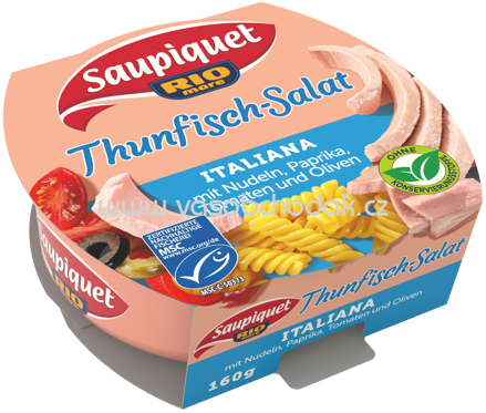 Saupiquet Thunfisch-Salat Italiana mit Pasta. 160g