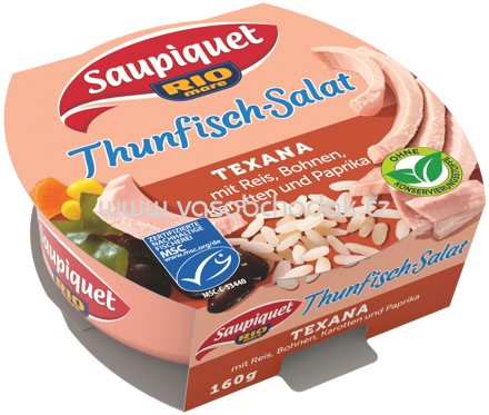 Saupiquet Thunfisch-Salat Texana, 160g