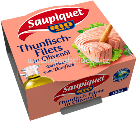 Saupiquet Thunfisch-Filets in Olivenöl, 130g