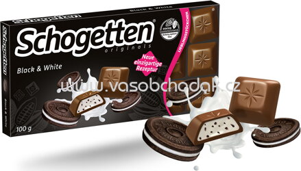 Schogetten Black & White, 100g