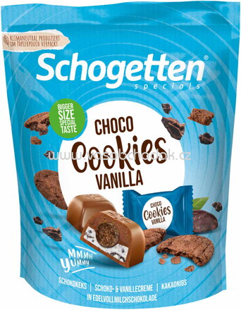 Schogetten Specials Choco Cookies Vanilla, 125g