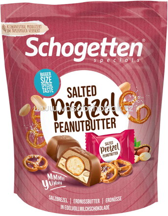 Schogetten Specials Salted Pretzel Peanutbutter, 125g