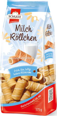 Schulte Milch Röllchen, 175g