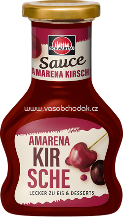 Schwartau Dessert Sauce Amarena-Kirsch, 125 ml