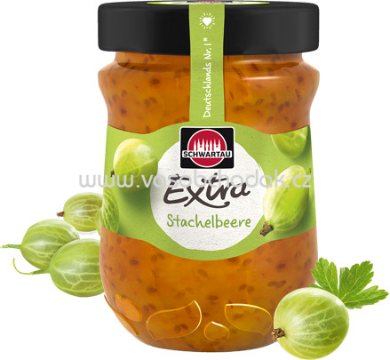 Schwartau Extra Konfitüre Stachelbeere, 340g