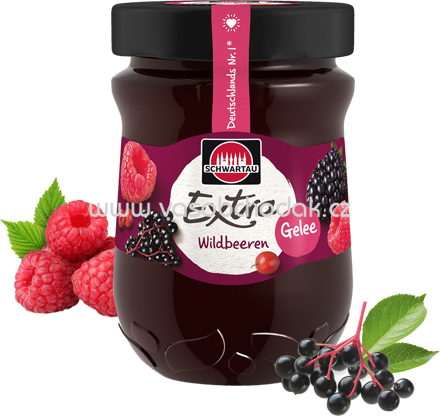 Schwartau Extra Konfitüre Wildbeeren, 340g