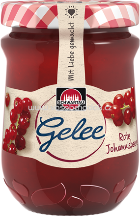 Schwartau Gelee Rote Johannisbeere, 200g