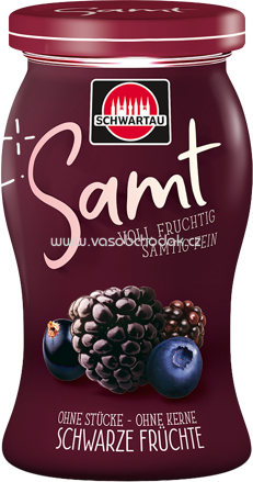 Schwartau Samt Konfitüre Schwarze Früchte, 270g