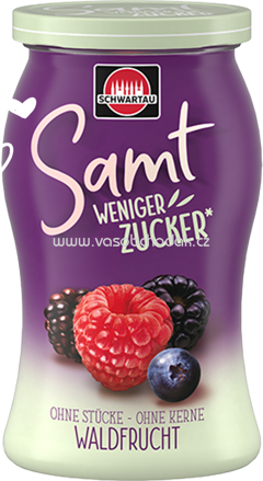 Schwartau Samt Konfitüre Weniger Zucker Waldfrucht, 270g