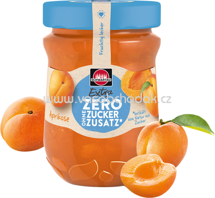 Schwartau Extra Konfitüre ZERO Zucker Aprikose, 280g