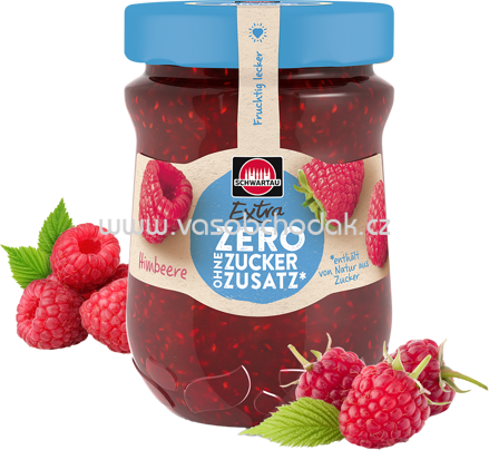 Schwartau Extra Konfitüre ZERO Zucker Himbeere, 280g