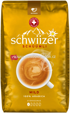 Schwiizer Mild 100% Arabica Ganze Bohnen, 1kg