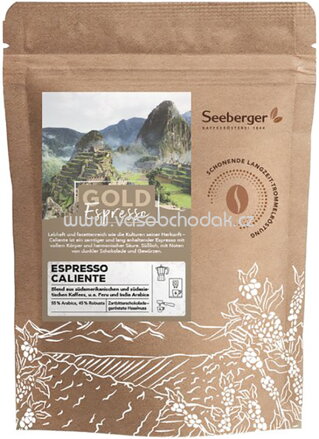 Seeberger Espresso Caliente ganze Bohne, 250g