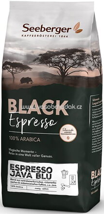 Seeberger Espresso Java Blu ganze Bohne, 1 kg