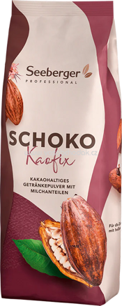 Seeberger Schoko Kaofix - Kakaohaltiges Getränkepulver, 1 kg