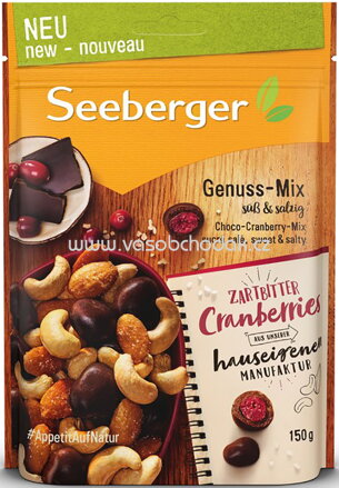 Seeberger Genuss Mix süß & salzig, 150g