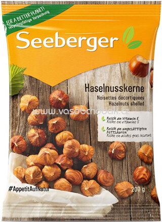 Seeberger Haselnusskerne, 125 - 1500g