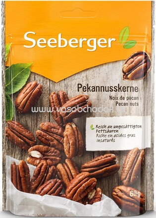 Seeberger Pekannusskerne, 60g