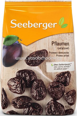 Seeberger Pflaumen entsteint, 125 - 500g