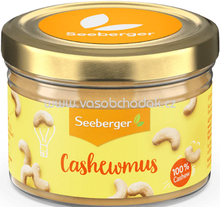 Seeberger Cashewmus, 180 - 400g