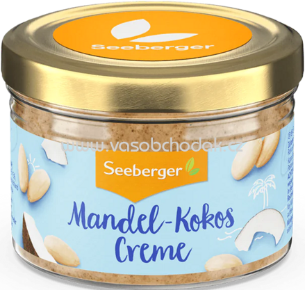 Seeberger Weiße Mandel-Kokos Creme, 160g