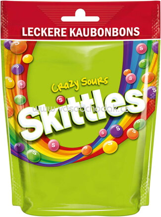 Skittles Crazy Sours, 136g