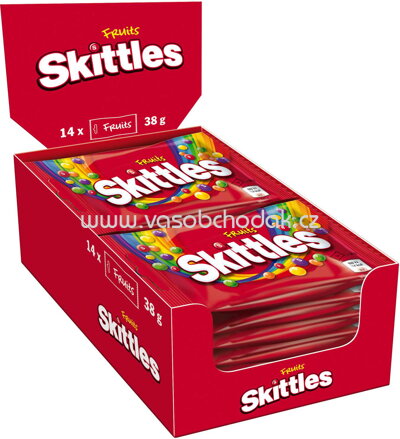 Skittles Fruits, 14x38g, 532g