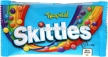 Skittles Tropical, 45g