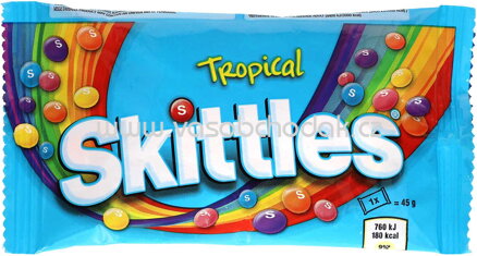 Skittles Tropical, 109g