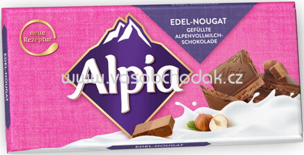 Alpia Tafelschokolade Edel-Nougat, 100g