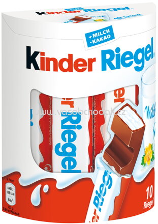 Kinder Riegel, 10 St, 210g