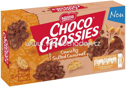 Nestlé Choco Crossies Crunchy Salted Caramel, 150g