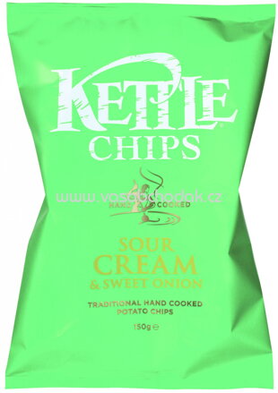Kettle Chips Sauerrahm & Zwiebel 150g