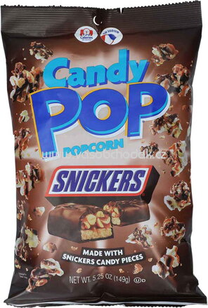 Snickers Candy Pop Popcorn, 149g