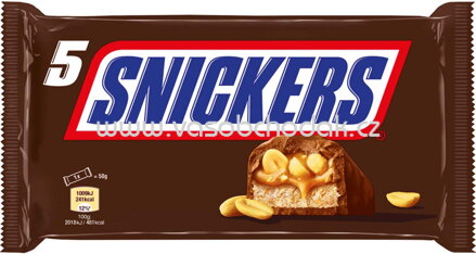 Snickers, 5x50g, 250g