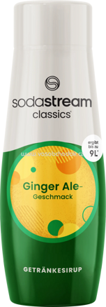 Sodastream Ginger Ale Sirup, 440 ml