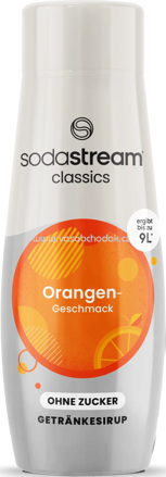 Sodastream Orange ohne Zucker Sirup, 440 ml