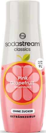 Sodastream Pink Grapefruit ohne Zucker Sirup, 440 ml
