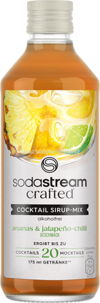 Sodastream Cocktail Sirup-Mix Ananas & Jalapeno-Chilli, alkoholfrei, 330 ml