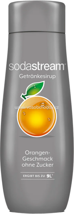 Sodastream Orange ohne Zucker Sirup, 440 ml