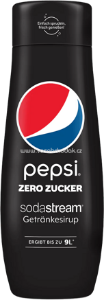Sodastream Pepsi Zero Zucker Sirup, 440 ml