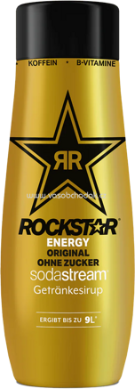 Sodastream Rockstar Original ohne Zucker Sirup, 440 ml