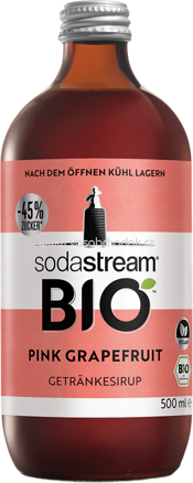 SodaStream BIO Pink Grapefruit Sirup, 500 ml