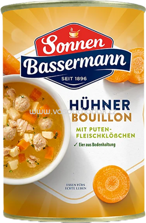 Sonnen Bassermann Suppe - Hühner Bouillon, 400 ml